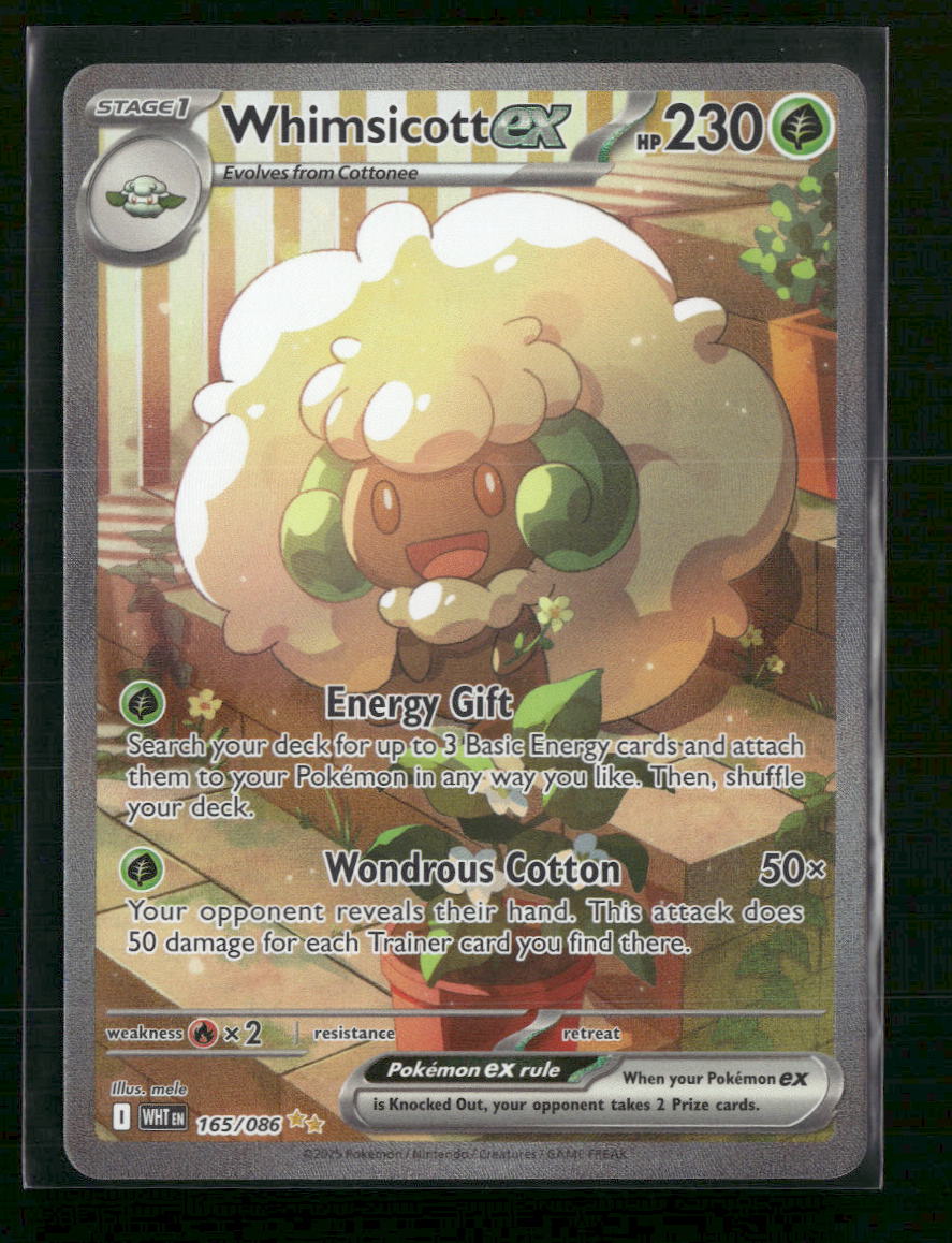 Whimsicott ex SV: White Flare #165/086
