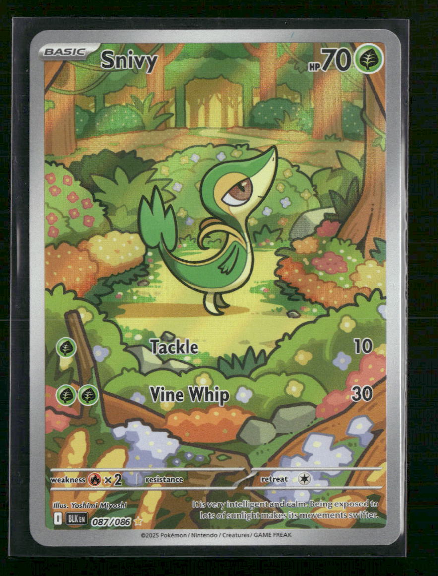 Snivy SV: Black Bolt #087/086