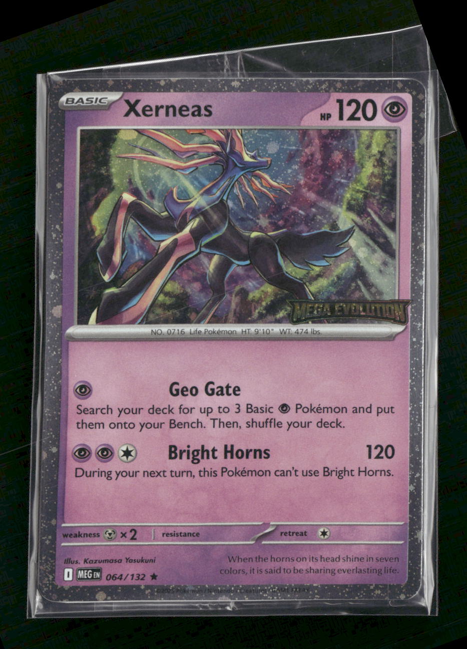 Xerneas (Mega Evolution Stamped) - Miscellaneous Cards & Products (MCAP)