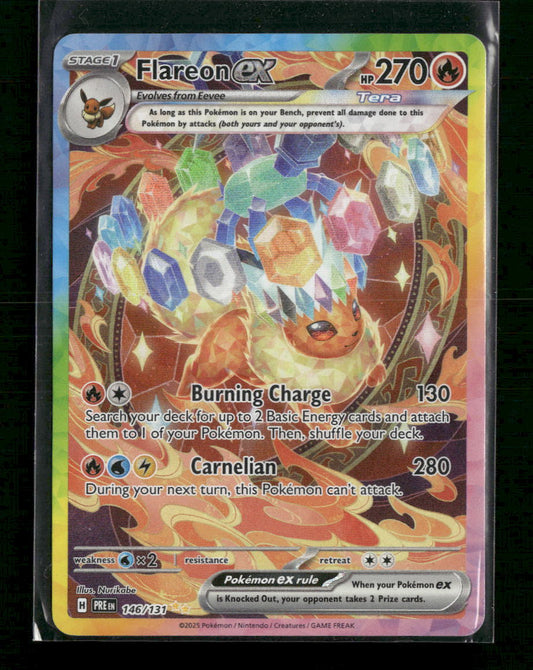 SV: Prismatic Evolutions Flareon ex #146/131