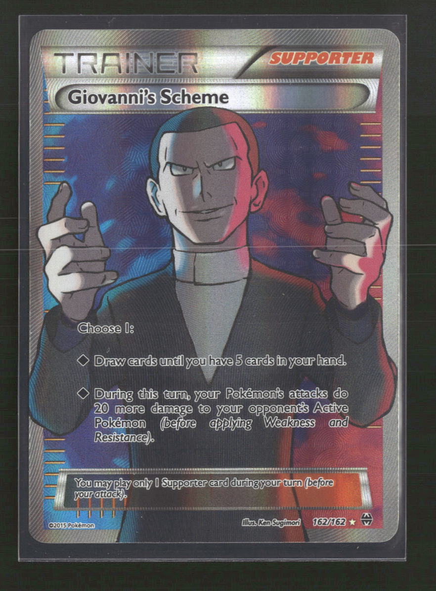XY - BREAKthrough Giovanni's Scheme (Full Art) #162/162