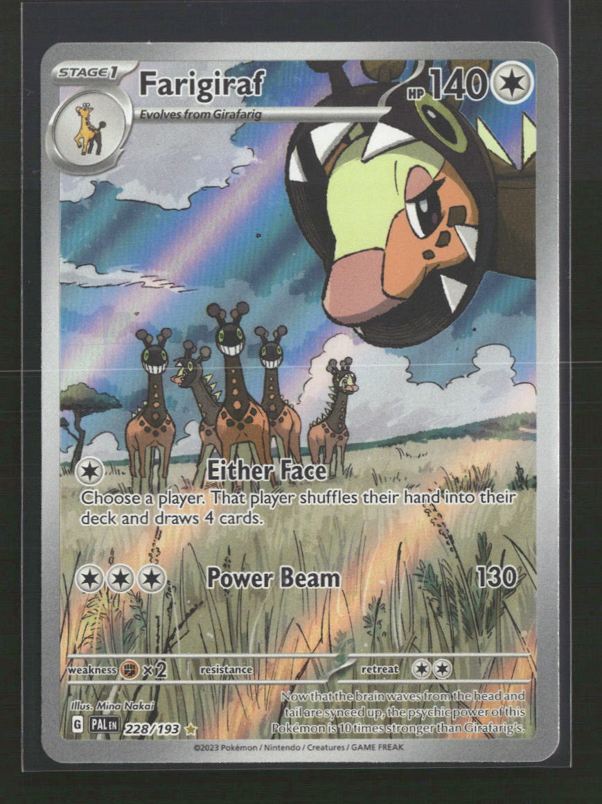 SV02: Paldea Evolved Farigiraf #228/193