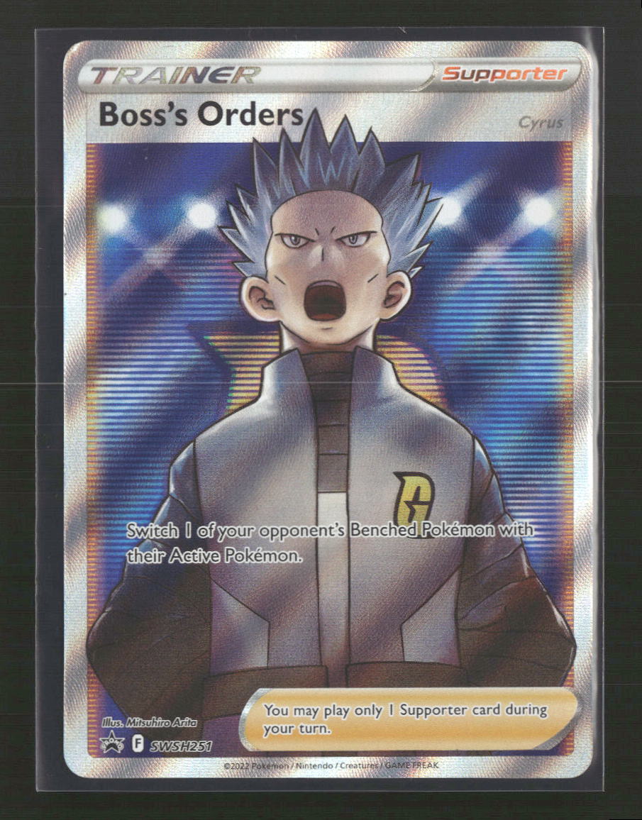 SWSH: Sword & Shield Promo Cards Boss's Orders (Full Art) #SWSH251