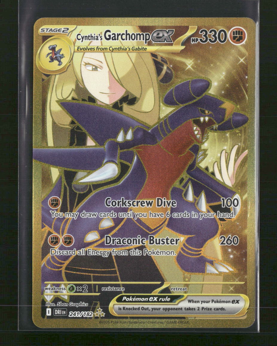 SV10: Destined Rivals Cynthia's Garchomp ex #241/182