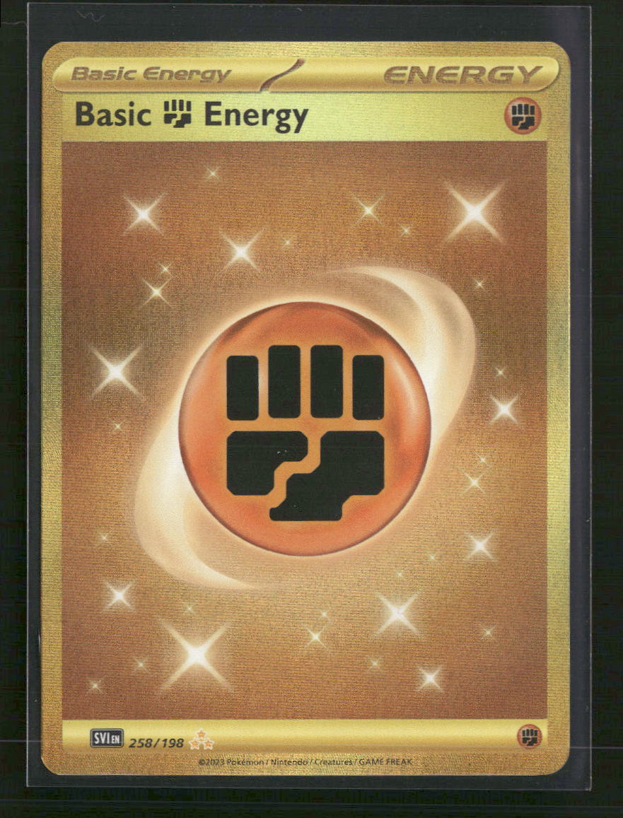 SV01: Scarlet & Violet Base Set Basic Fighting Energy #258/198