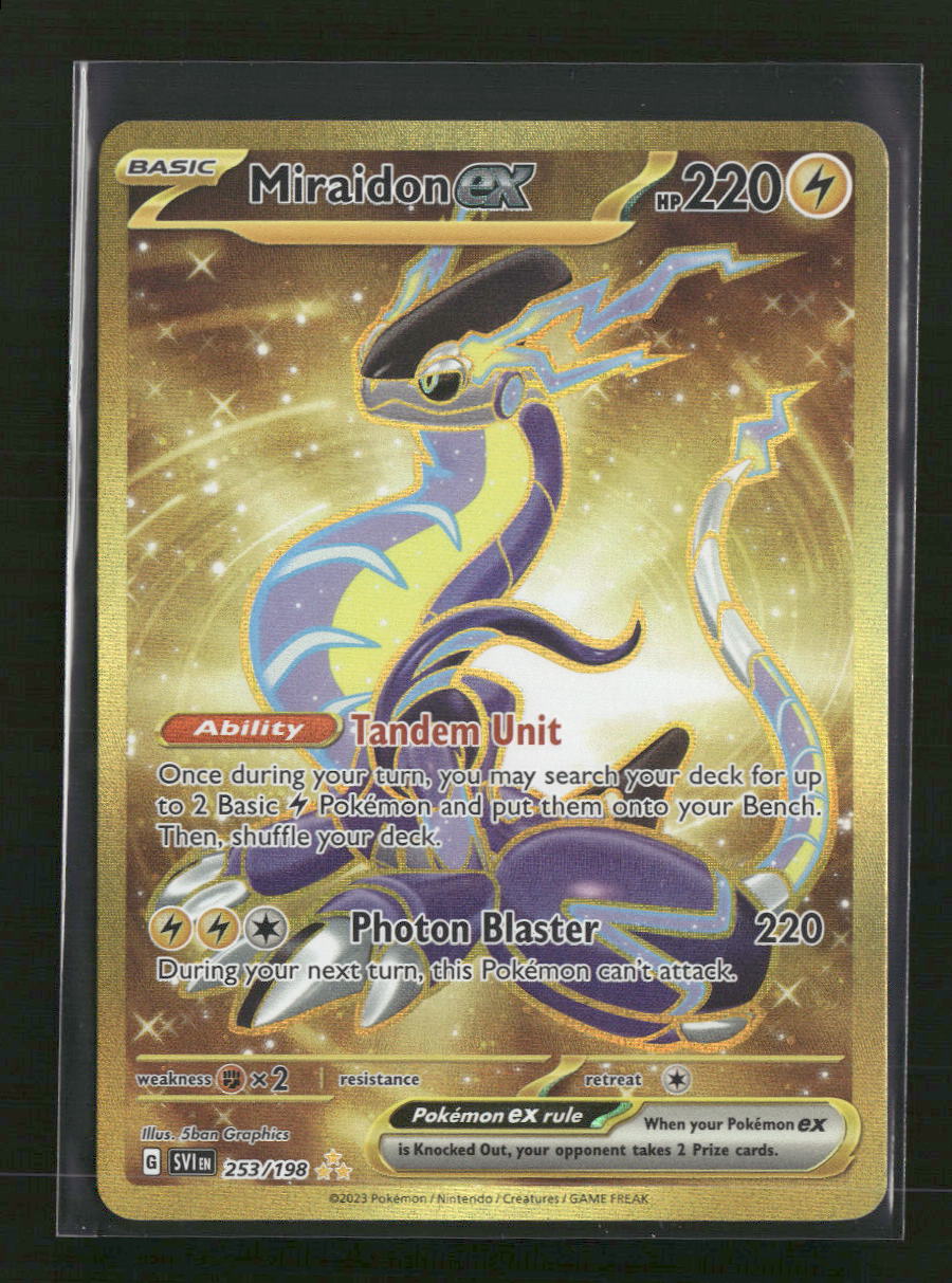 SV01: Scarlet & Violet Base Set Miraidon ex #253/198