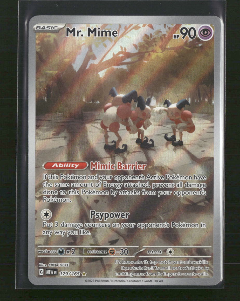 SV: Scarlet & Violet 151 Mr. Mime #179/165