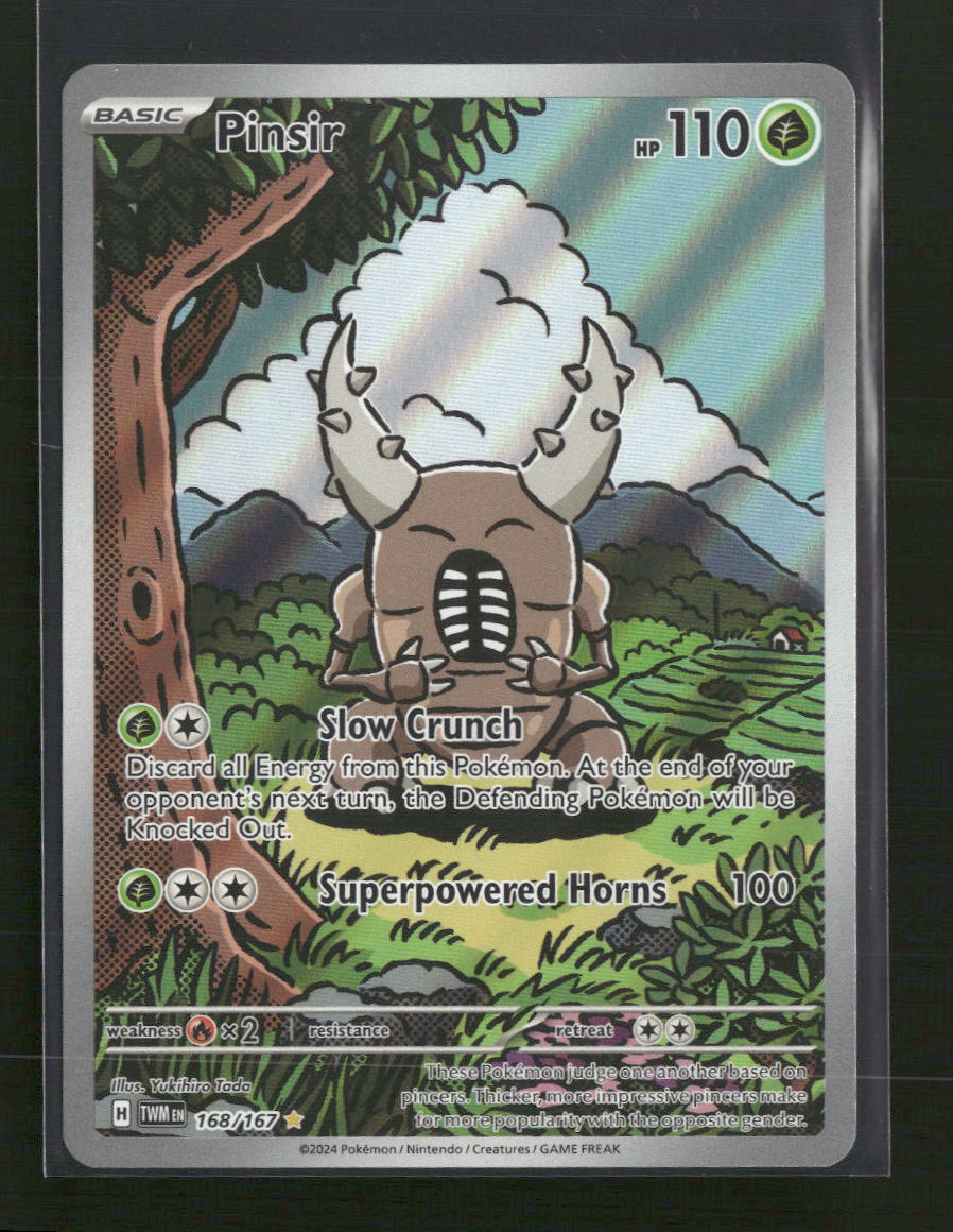 SV06: Twilight Masquerade Pinsir #168/167