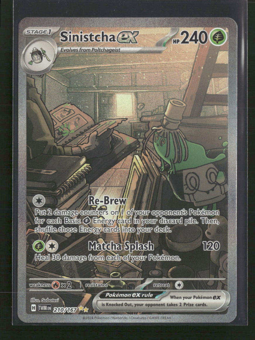 SV06: Twilight Masquerade Sinistcha ex #210/167