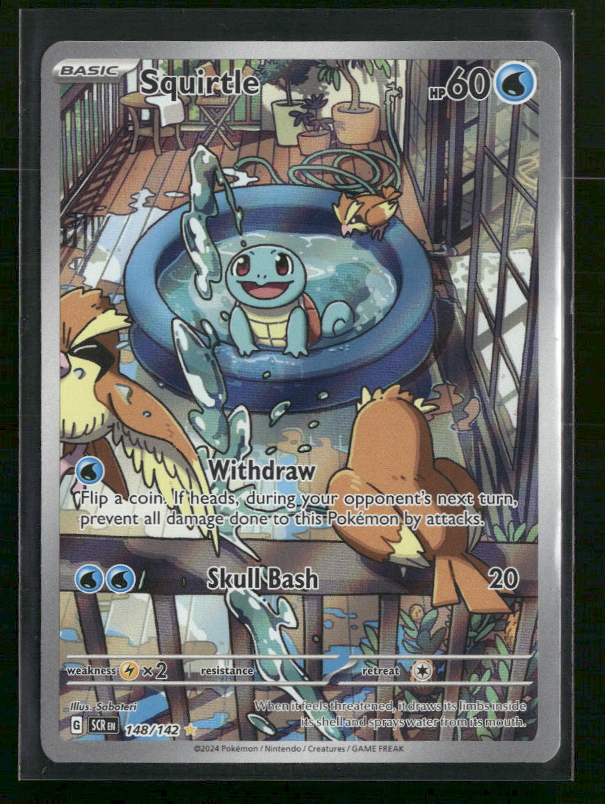SV07: Stellar Crown Squirtle #148/142
