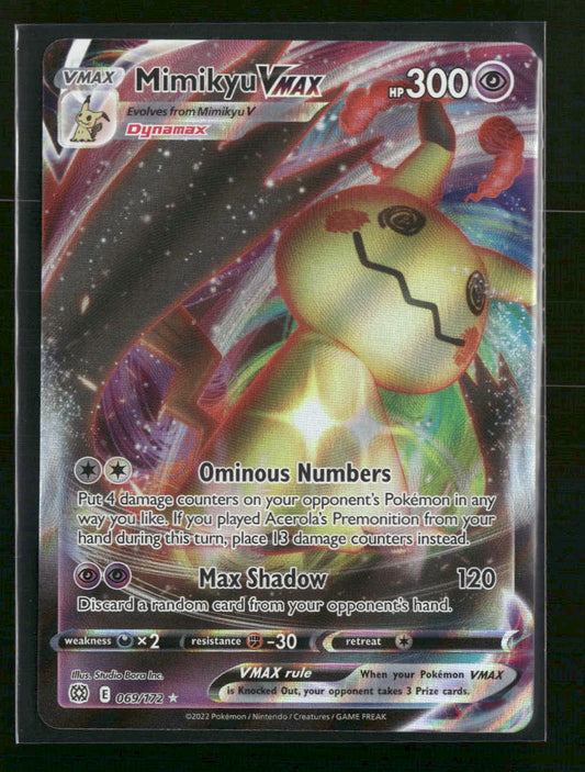 SWSH09: Brilliant Stars Mimikyu VMAX #069/172