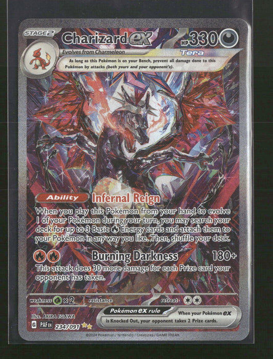 SV: Paldean Fates Charizard ex #234/091