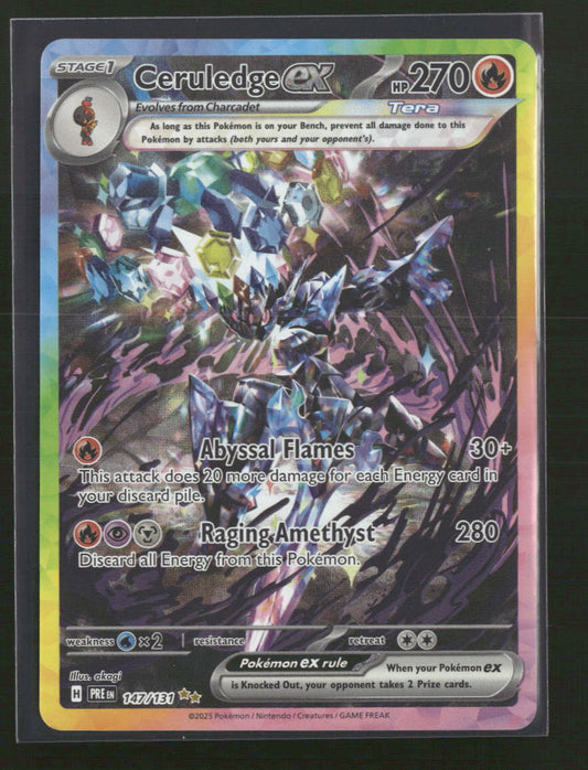 SV: Prismatic Evolutions Ceruledge ex #147/131
