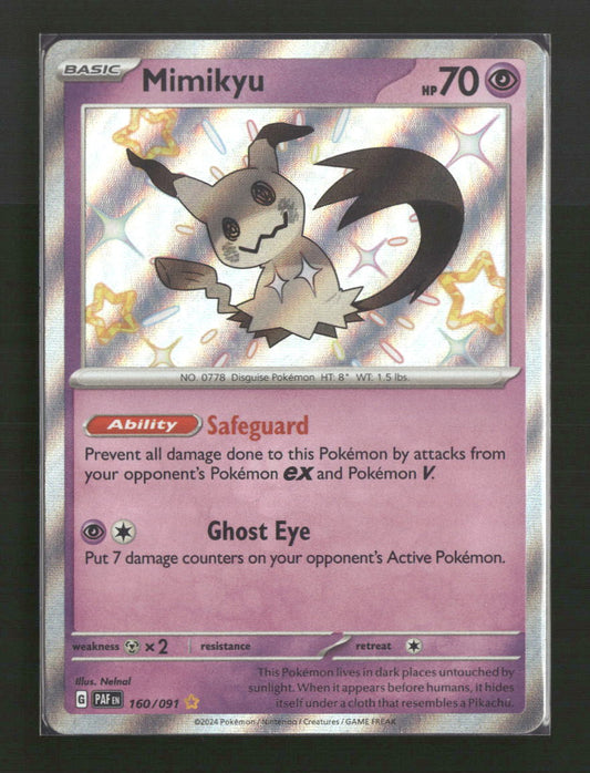 SV: Paldean Fates Mimikyu -160/091 #160/091