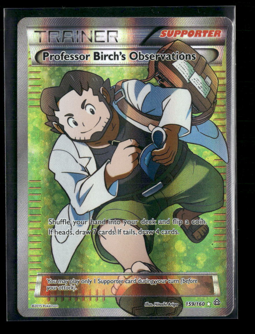 XY - Primal Clash Professor Birch's Observations (159 Full Art) #159/160