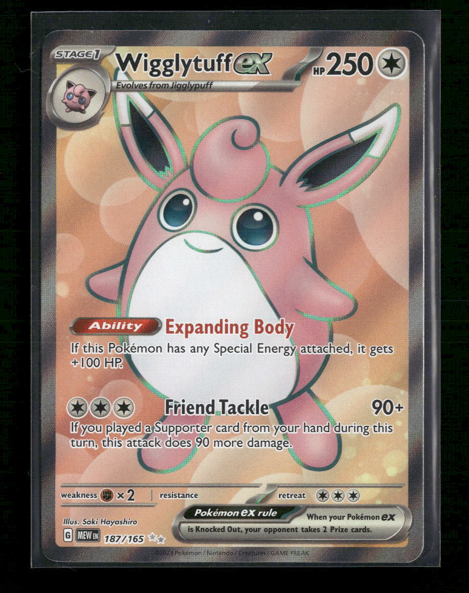SV: Scarlet & Violet 151 Wigglytuff ex #187/165