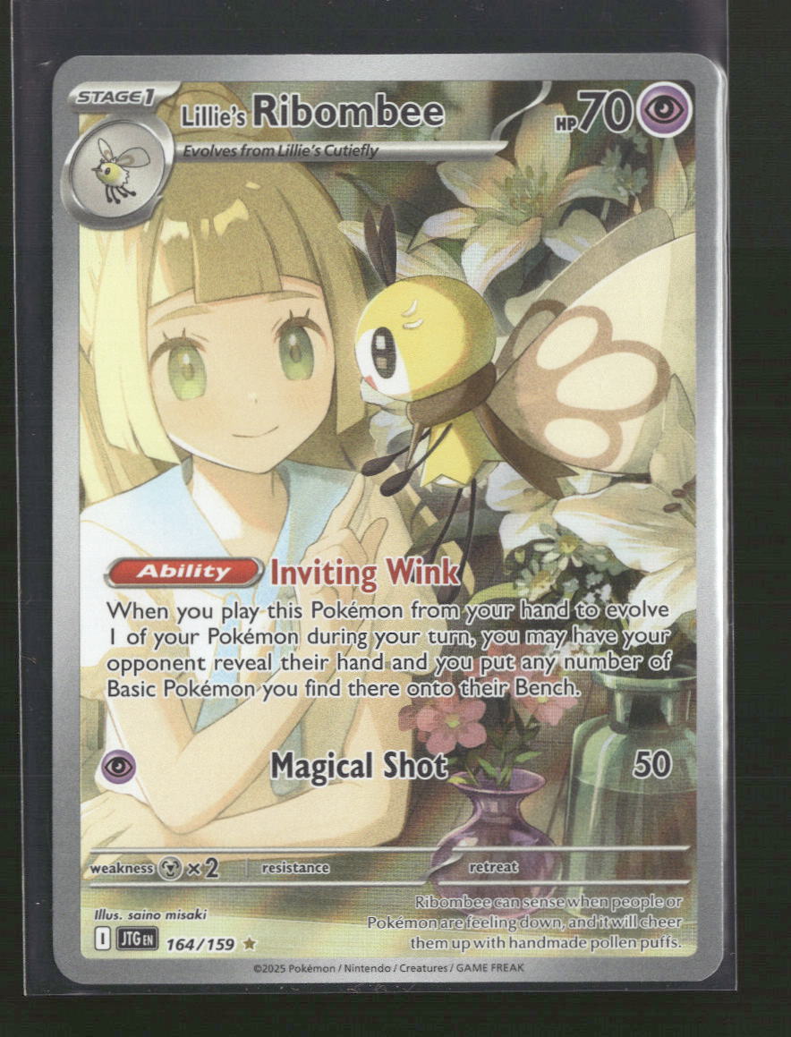 SV09: Journey Together Lillie's Ribombee #164/159