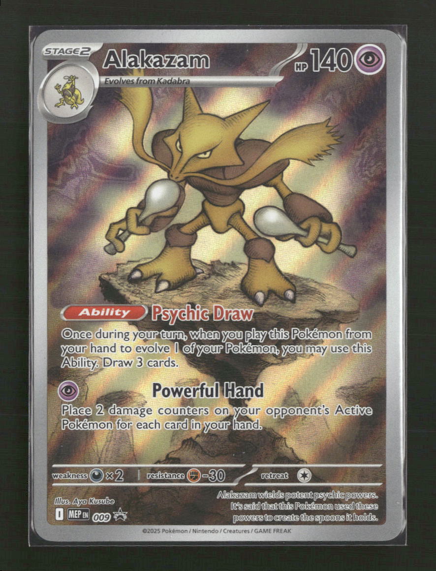Alakazam - 009 - ME: Mega Evolution Promo (MEP)