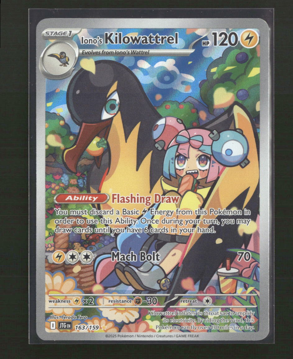 SV09: Journey Together Iono's Kilowattrel #163/159