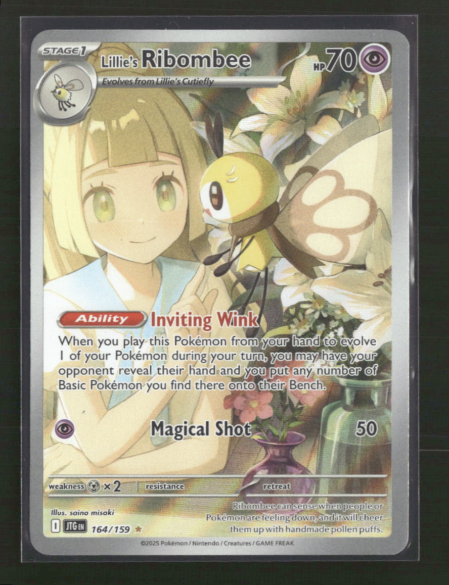 SV09: Journey Together Lillie's Ribombee #164/159