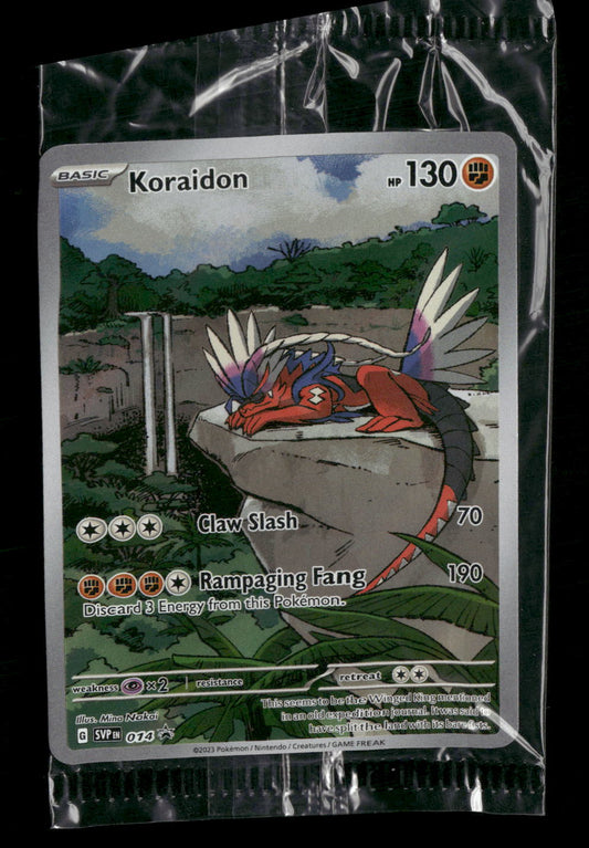 SV: Scarlet & Violet Promo Cards Koraidon #014 SEALED