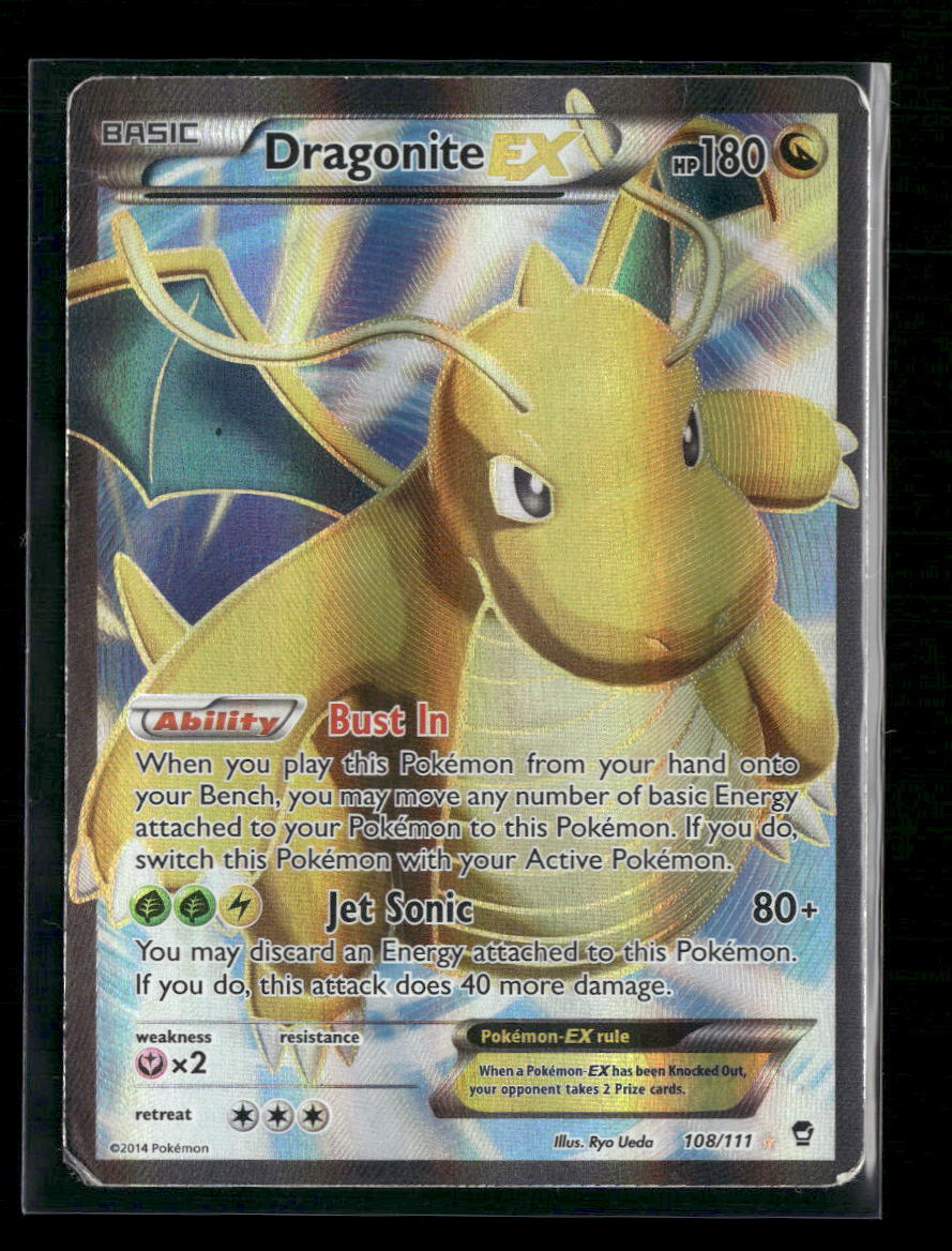 XY - Furious Fists Dragonite EX (108 Full Art) #108/111