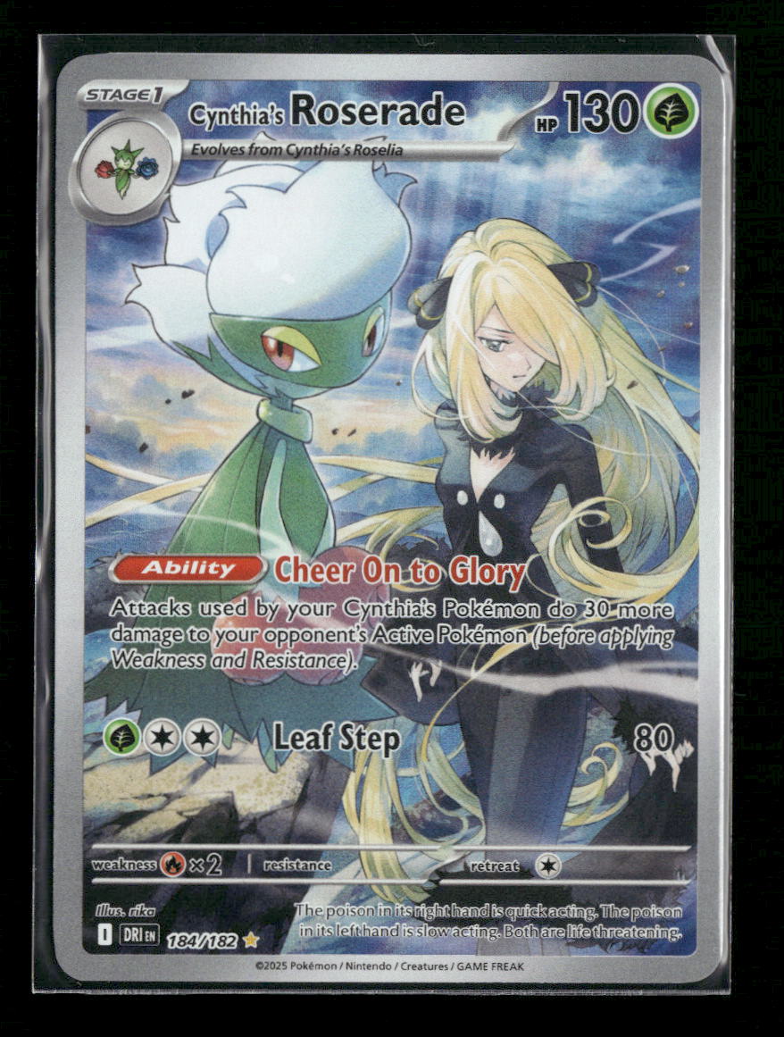 SV10: Destined Rivals Cynthia's Roserade #184/182