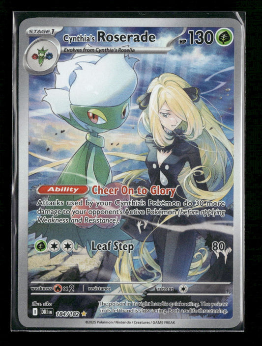 SV10: Destined Rivals Cynthia's Roserade #184/182