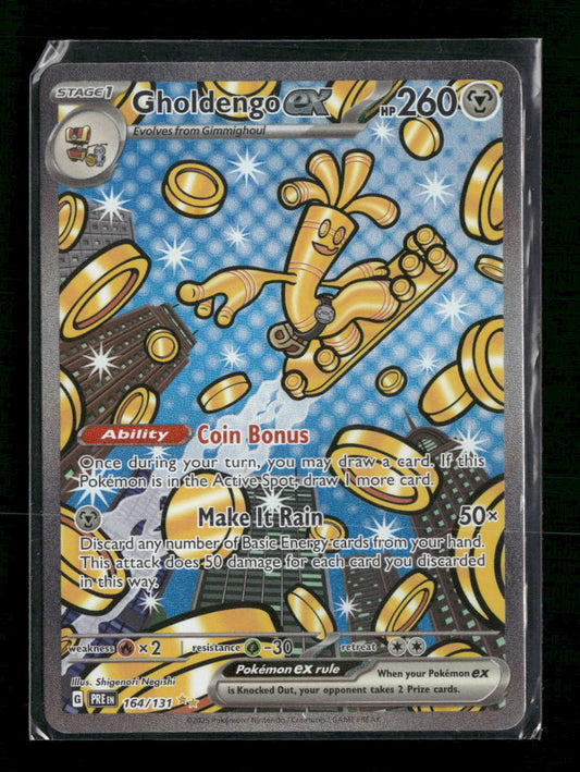SV: Prismatic Evolutions Gholdengo ex #164/131