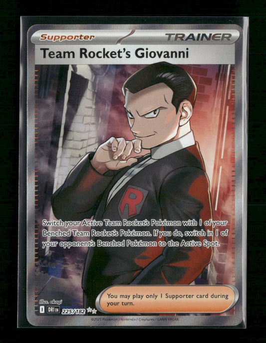 SV10: Destined Rivals Team Rocket's Giovanni #225/182