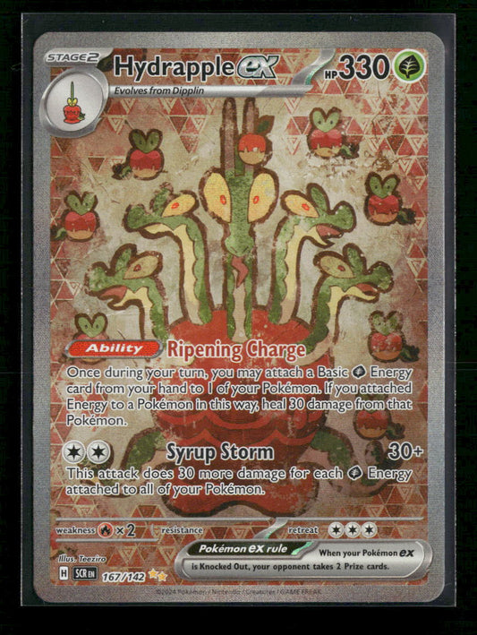 SV07: Stellar Crown Hydrapple ex #167/142