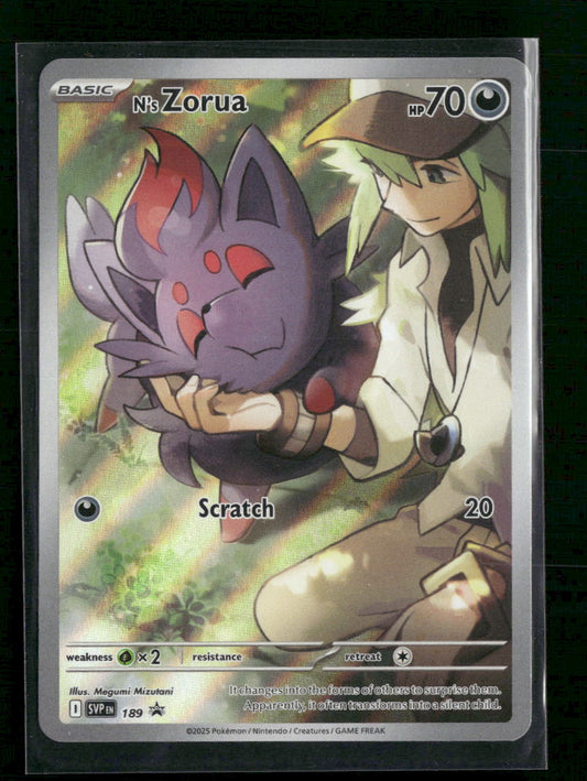 SV: Scarlet & Violet Promo Cards N's Zorua #189