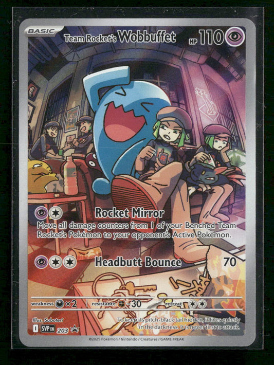 SV: Scarlet & Violet Promo Cards Team Rocket's Wobbuffet #203