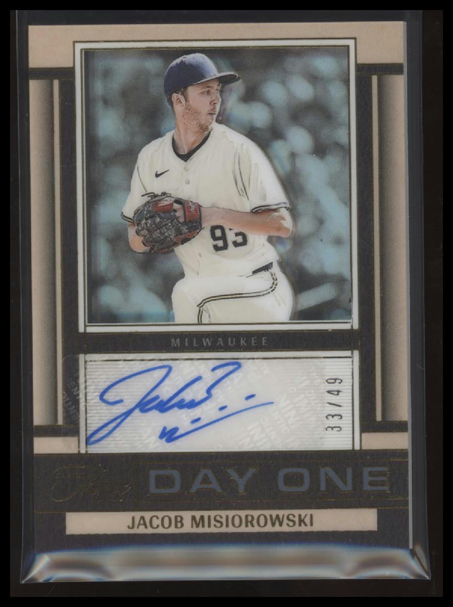 Three and Two Day One #/49 Jacob Misiorowski #DOA-JMK