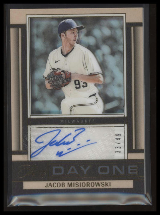 Three and Two Day One #/49 Jacob Misiorowski #DOA-JMK