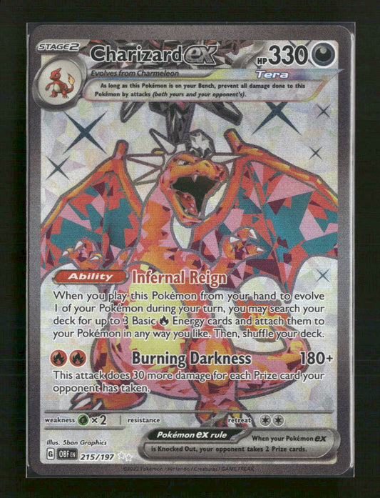 SV03: Obsidian Flames Charizard ex #215/197