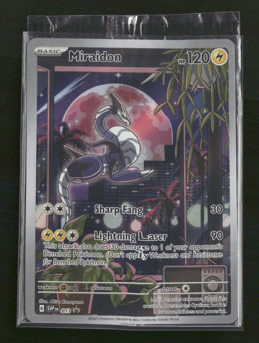 SV: Scarlet & Violet Promo Cards Miraidon #013