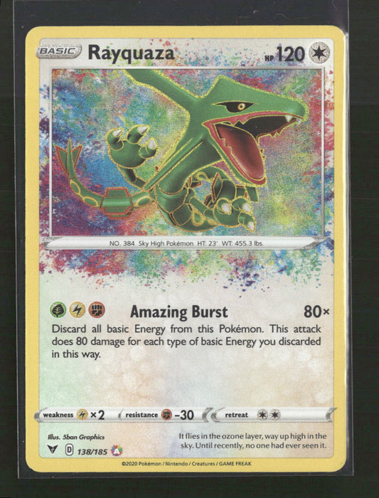 SWSH04: Vivid Voltage Rayquaza #138/185