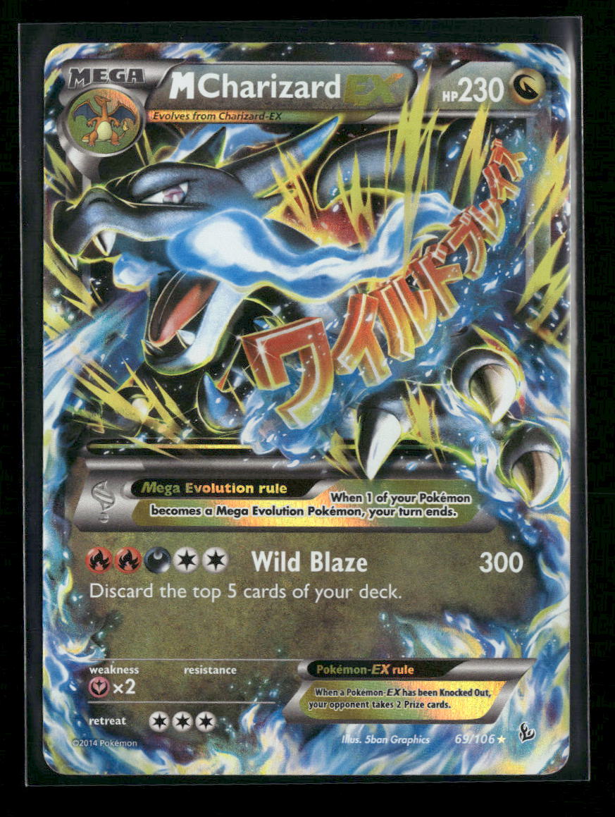 XY - Flashfire M Charizard EX (X) #69/106