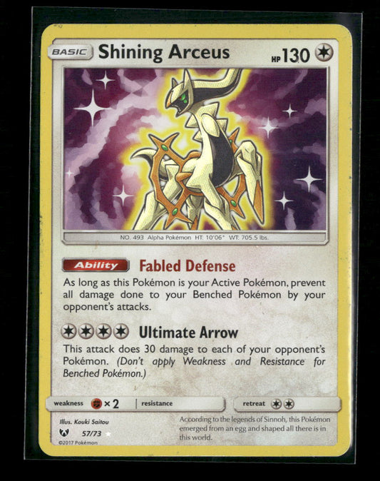 Shining Legends Shining Arceus #57/73