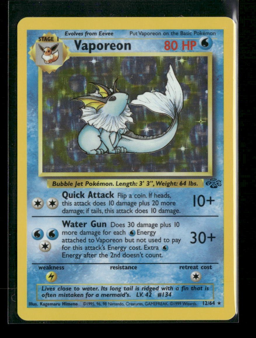 Jungle Vaporeon (12) #12/64