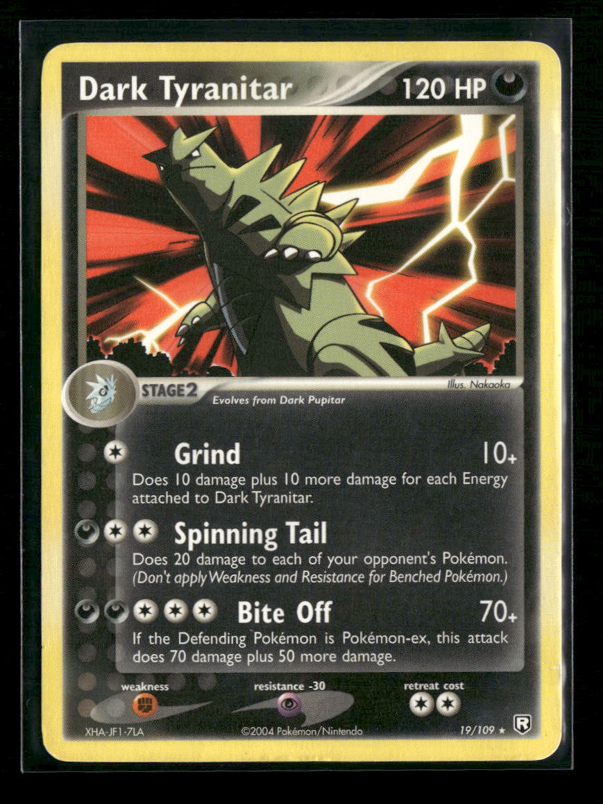 Team Rocket Returns Dark Tyranitar #19/109