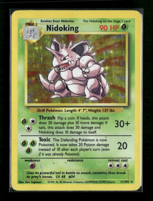 Base Set Nidoking #011/102