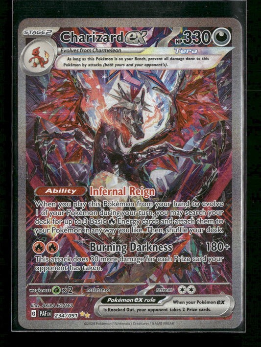 SV: Paldean Fates Charizard ex #234/091