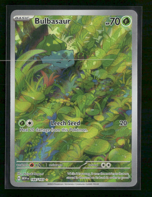 SV: Scarlet & Violet 151 Bulbasaur #166/165
