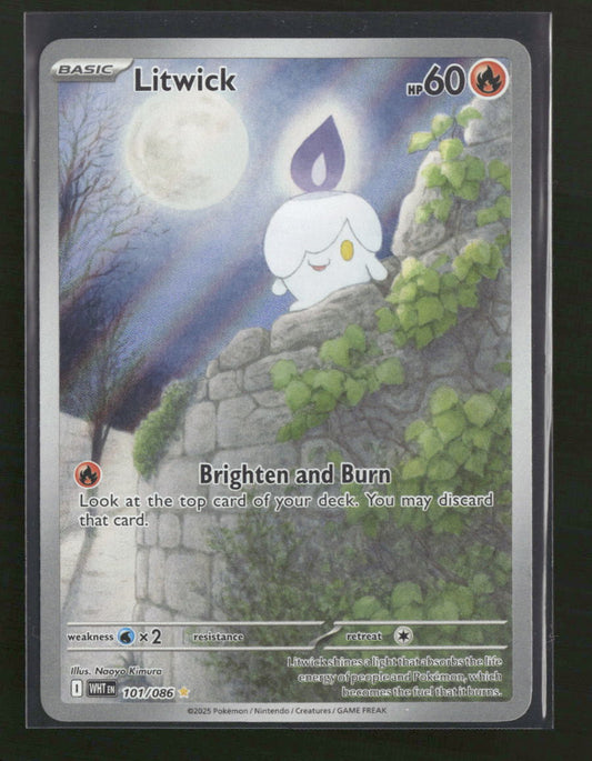 SV: White Flare Litwick #101/086