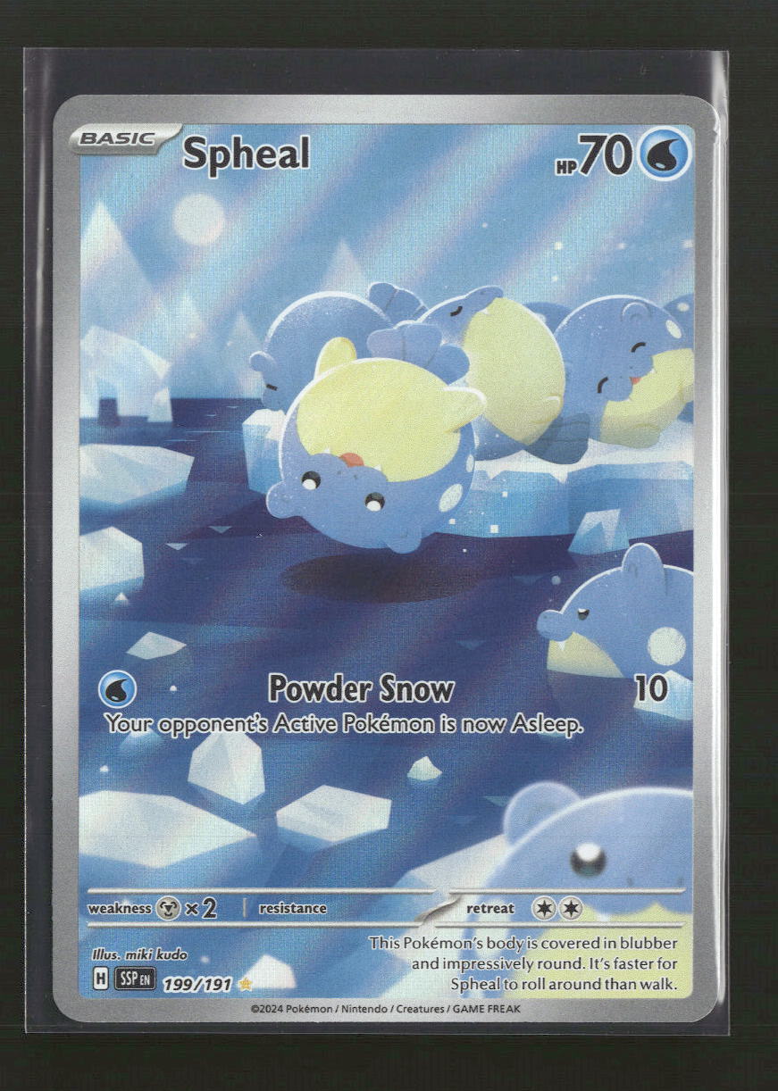 SV08: Surging Sparks Spheal #199/191
