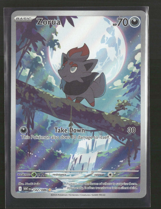 SV: White Flare Zorua #142/086