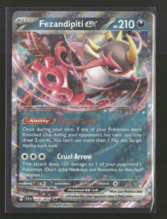 SV: Shrouded Fable Fezandipiti ex #038/064