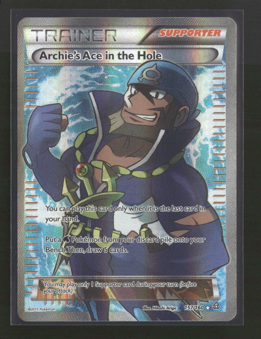 XY - Primal Clash Archie's Ace in the Hole (157 Full Art) #157/160